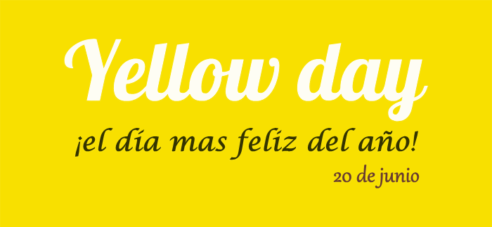 El día mas feliz del año el Yellow Day