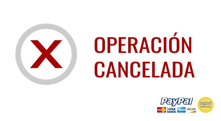 Cancelación de pago