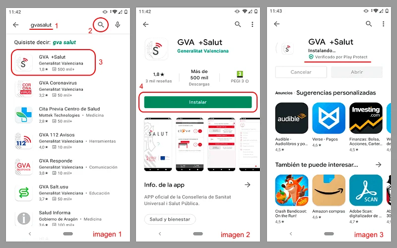 Descarga App GVA Salut